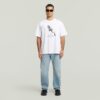 Archief Print Boxy T-shirt Archief Print Boxy T-shirt