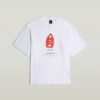Archief Print Boxy T-shirt Archief Print Boxy T-shirt