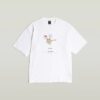 Archief Print Boxy T-shirt Archief Print Boxy T-shirt