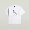 Archief Print Boxy T-shirt Archief Print Boxy T-shirt