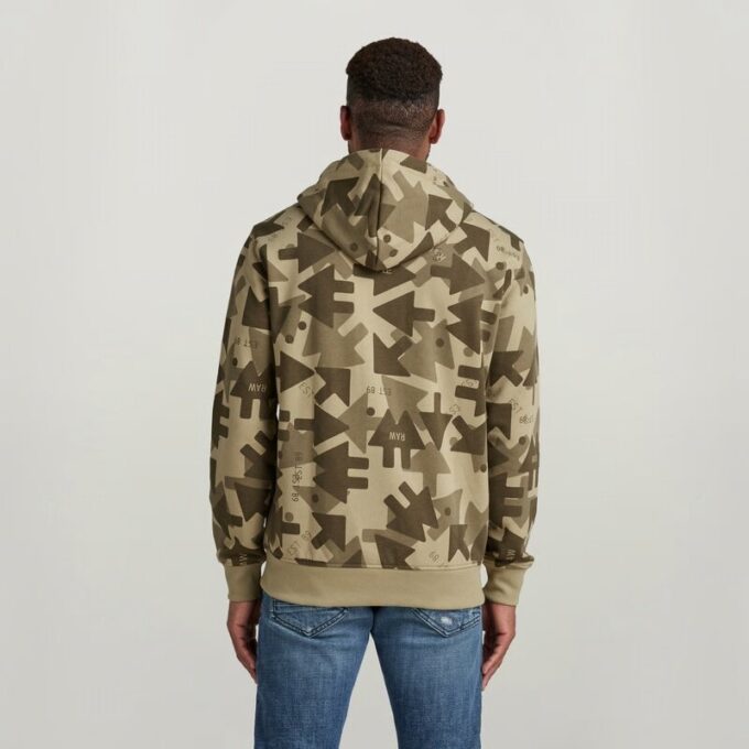 Arrow Camo Hooded Sweater