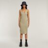 Asymmetrische jurk met rits Asymmetrische jurk met rits