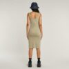 Asymmetrische jurk met rits Asymmetrische jurk met rits