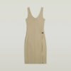 Asymmetrische jurk met rits Asymmetrische jurk met rits
