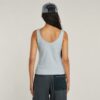 Asymmetrische tanktop met rits Asymmetrische tanktop met rits