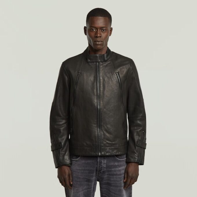 Biker leren jack