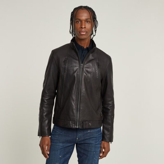 Biker leren jack