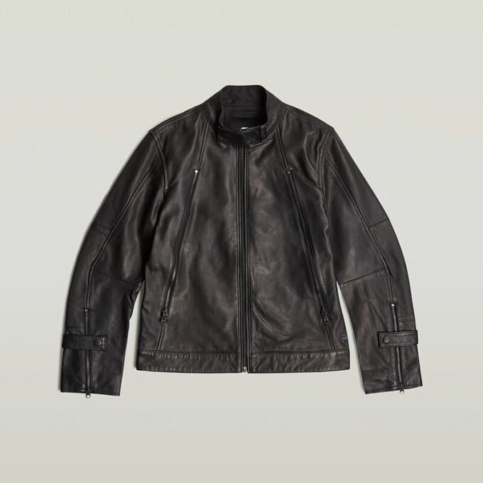 Biker leren jack