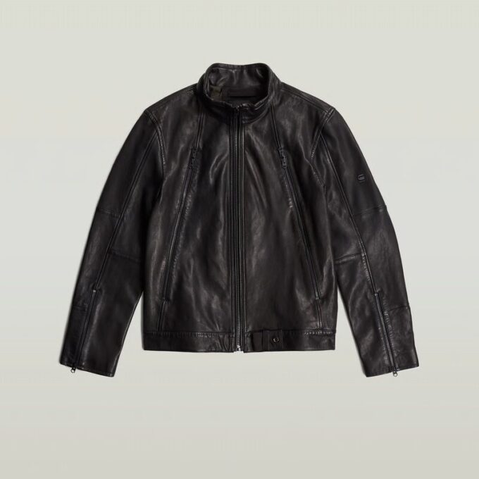 Biker leren jack
