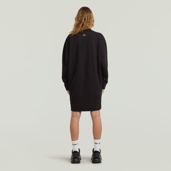 Biker rits trui jurk Biker rits trui jurk