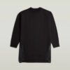 Biker rits trui jurk Biker rits trui jurk