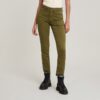 Blossite G-Shape Army High Skinny Broek