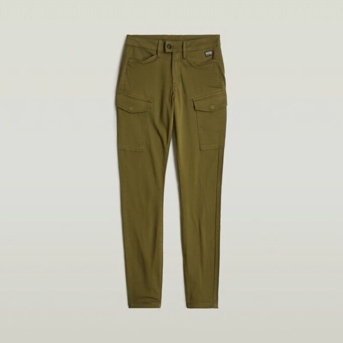 Blossite G-Shape Army High Skinny Broek