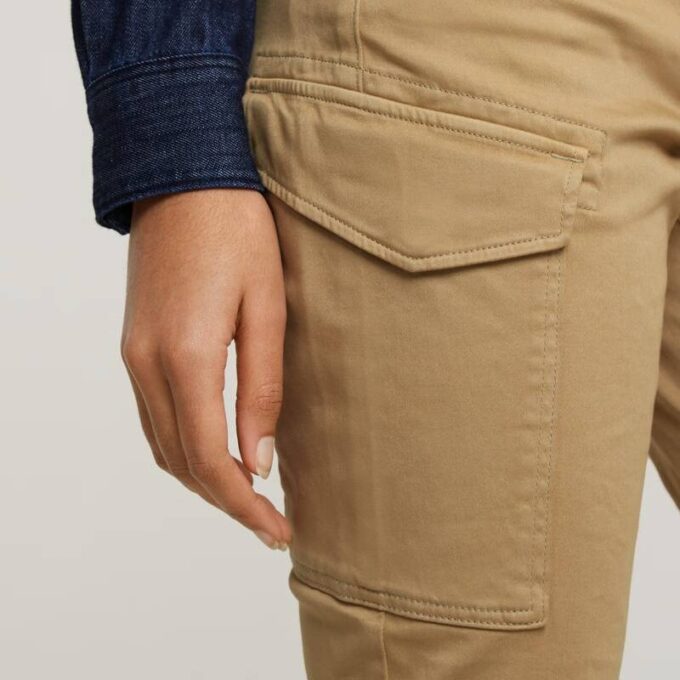 Blossite G-Shape Army High Skinny Broek