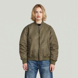 Bomber gewatteerde jas