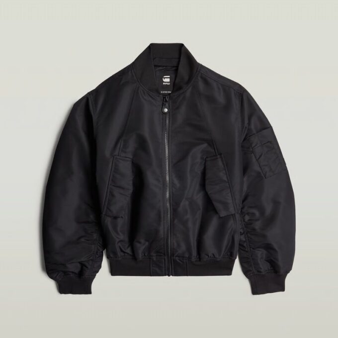 Bomber gewatteerde jas