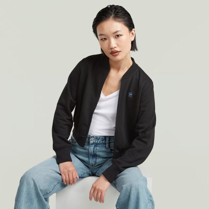 Bomber Sweat Lange Mouw Bomber Sweat Lange Mouw