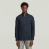 Bomberkraag Overshirt met Rits