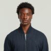 Bomberkraag Overshirt met Rits
