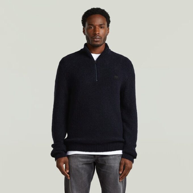 Boucle Skipper Knit