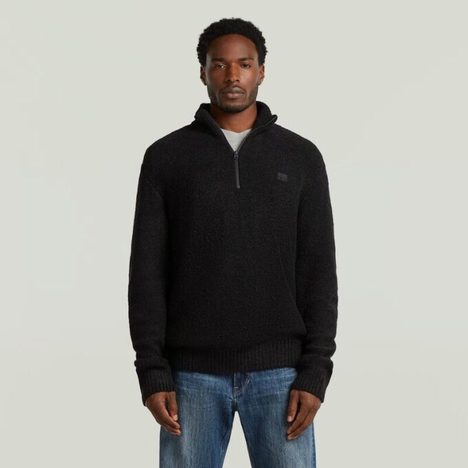 Boucle Skipper Knit