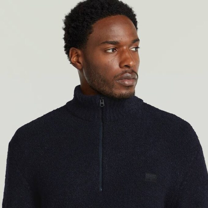 Boucle Skipper Knit