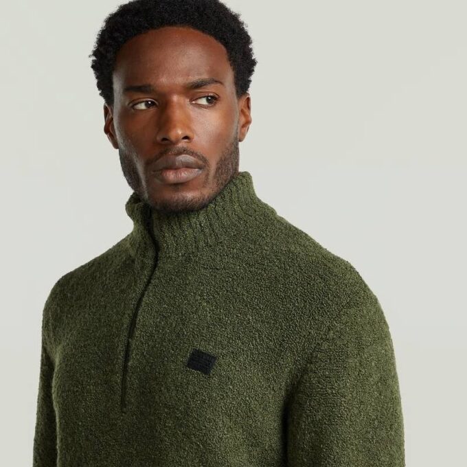 Boucle Skipper Knit