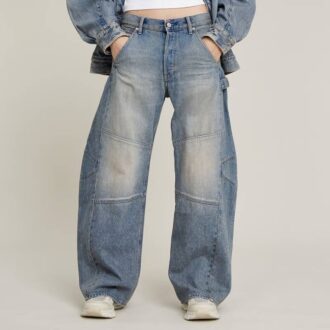 Bowey 3D Extreme Carpenter Loose Jeans