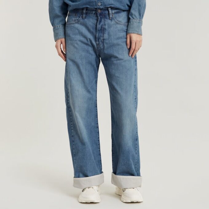 Bowey 3D gevoerde losse jeans Bowey 3D gevoerde losse jeans