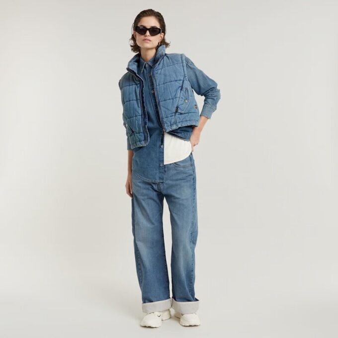 Bowey 3D gevoerde losse jeans Bowey 3D gevoerde losse jeans
