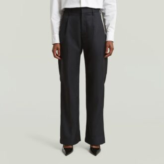 Bowey geplooide chino