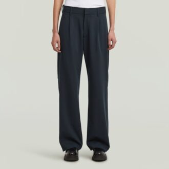 Bowey geplooide chino