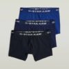 Boxershorts 3-pack blauwtint