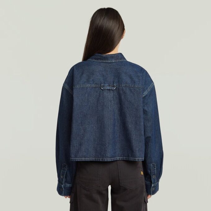 Boxy 2-pocket overshirt