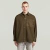 Boxy Fit Overshirt Boxy Fit Overshirt
