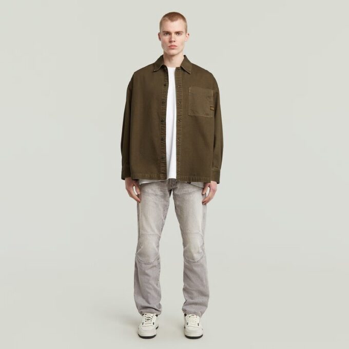 Boxy Fit Overshirt Boxy Fit Overshirt