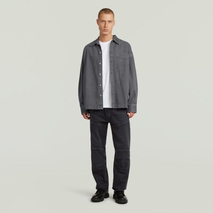 Boxy Fit Overshirt Boxy Fit Overshirt