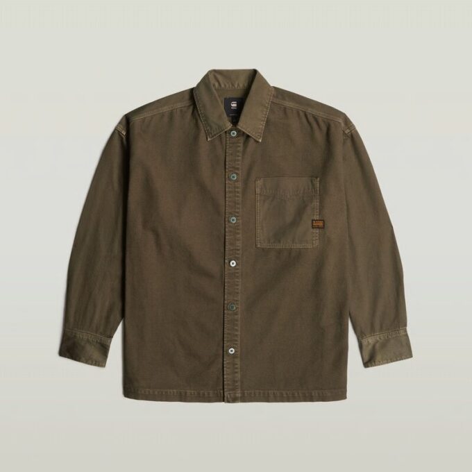 Boxy Fit Overshirt Boxy Fit Overshirt
