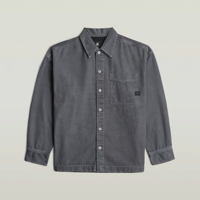 Boxy Fit Overshirt Boxy Fit Overshirt