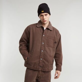 Boxy Fit Sherpa-jack