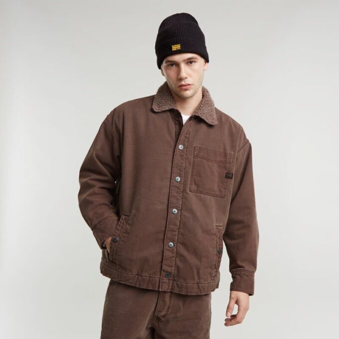 Boxy Fit Sherpa-jack Boxy Fit Sherpa-jack