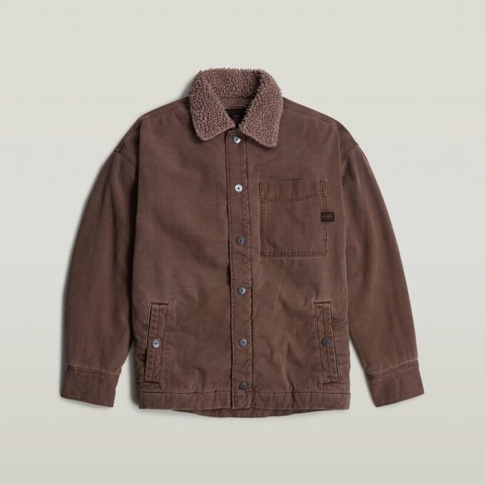 Boxy Fit Sherpa-jack Boxy Fit Sherpa-jack