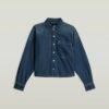 Boxy Relaxed 1-pocket overhemd