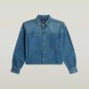 Boxy Relaxed One-Pocket Shirt
