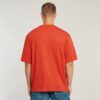 Boxy T-shirt met centrale borst Boxy T-shirt met centrale borst