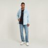 Boxy T-shirt met centrale borst
