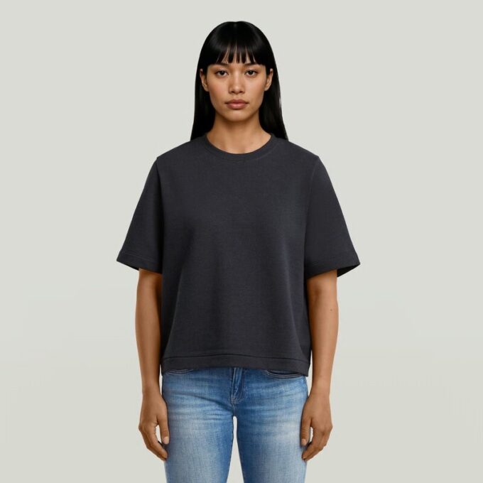 Boxy T-shirt trui