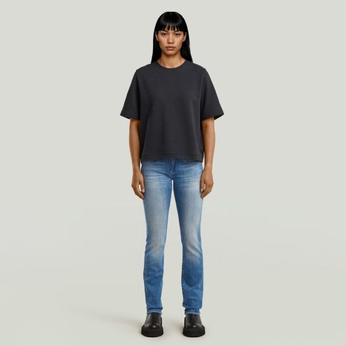 Boxy T-shirt trui