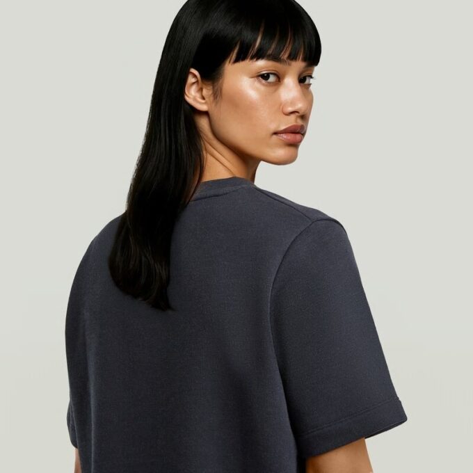 Boxy T-shirt trui