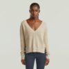 Boxy V-hals trui Boxy V-hals trui